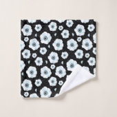 Panda Anemone Blumenhandtuch Badhandtuch Set (Waschlappen)