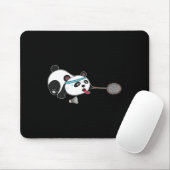 Panda Animals Badminton Shuttles Mousepad (Mit Mouse)