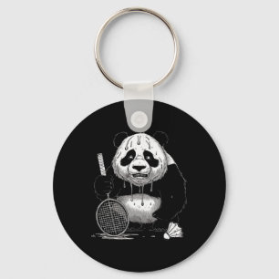 Panda Animals Badminton Shuttles Schlüsselanhänger