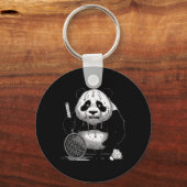 Panda Animals Badminton Shuttles Schlüsselanhänger (Vorderseite)