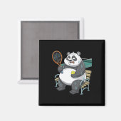 Panda Animals Dminton Shuttles Magnet (Vorderseite/Rückseite)