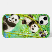 Panda Animel Niedlich Cover Apple iPhone 14Plus Hü (Rückseite (Horizontal))