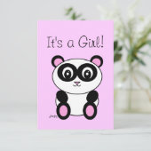 Panda Ankündigung (Stehend Vorderseite)