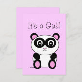 Panda Ankündigung (Vorne/Hinten)