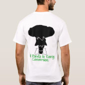 Panda Anti-Panda T-Shirt (Rückseite)