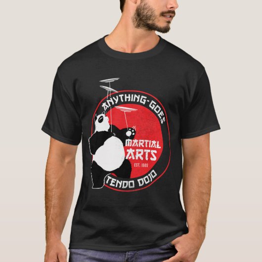 Panda - Anything Goes Martial Arts Dojo - Ranma 1/ T-Shirt (Vorderseite)