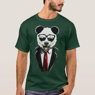 Panda Anzug T-Shirt