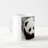 Panda Artwork Kaffeetasse (Vorderseite Links)