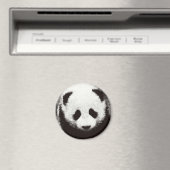 Panda Artwork Magnet (In Situ (Geschirrspüler))
