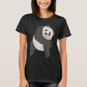 Panda Asl Hand Gesture Deaf Hörverlust Bewusstsein T-Shirt (Vorderseite)