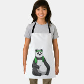 Panda at Fitness with Towel Schürze (Insitu)