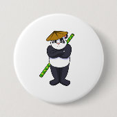 Panda at Stick fight Martial arts.PNG Button (Vorderseite)