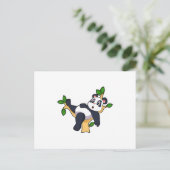 Panda auf dem Baum Postkarte (Stehend Vorderseite)
