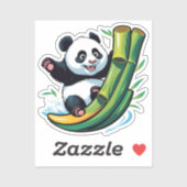 Panda-Aufkleber Aufkleber (Blatt)