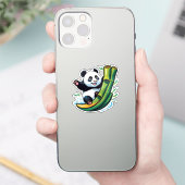 Panda-Aufkleber Aufkleber (Telefon)