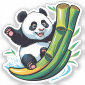 Panda-Aufkleber Aufkleber (Vorderseite)