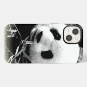 Panda-Augen iPhone Hülle (Rückseite (Horizontal))