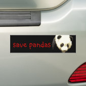 Panda Autoaufkleber (Auf Auto)