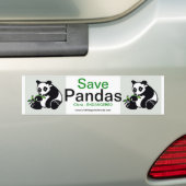 Panda - Autoaufkleber (Auf Auto)