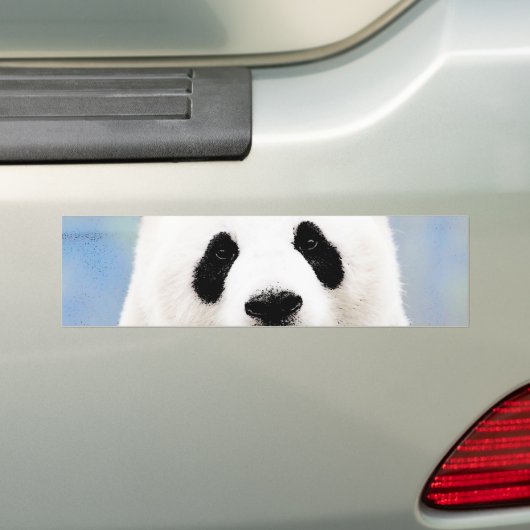 Panda Autoaufkleber (Auf Auto)