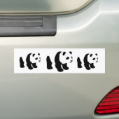 Panda Autoaufkleber (Auf Auto)