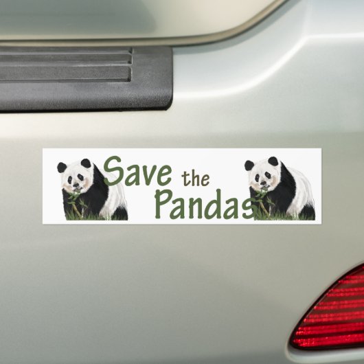 Panda-Autoaufkleber Autoaufkleber (Auf Auto)