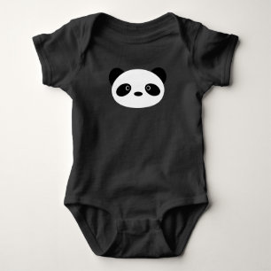 Panda Baby Strampler