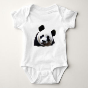 Panda Baby Strampler