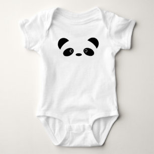 Panda Baby Strampler