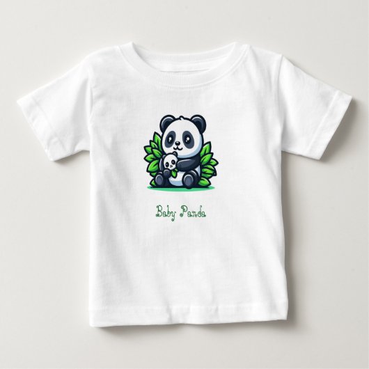 Panda Baby T shirt (Vorderseite)