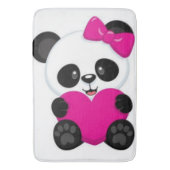 Panda Badematte (Vorderseite Vertikal)