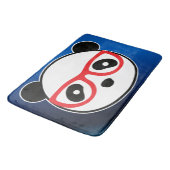 Panda-Badezimmerteppich Badematte (Schrägansicht)