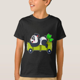 Panda Bamboo Car T-Shirt