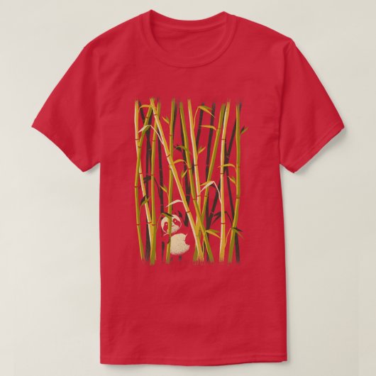 Panda Bamboo Forest von Tobe Fonseca T-Shirt (Design vorne)