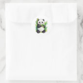Panda Bamboo Hug Sticker (Tasche)