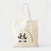 Panda Bamboo Niedlich Design Tragetaschen (Vorne)