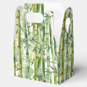 Panda-Bambus-Gefälligkeitsbox Geschenkschachtel (Geöffnet)