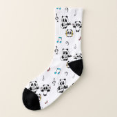 Panda Band - 1000Pandas von Amanda Roos Socken (Links - Außen)