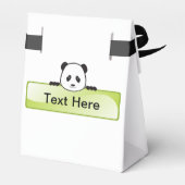 Panda Banner Geschenkschachtel (Rückseite)