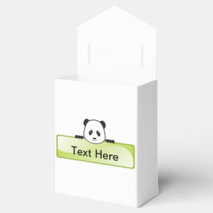 Panda Banner Geschenkschachtel