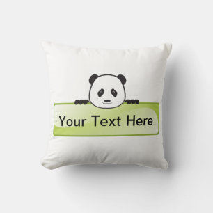 Panda-Banner Kissen
