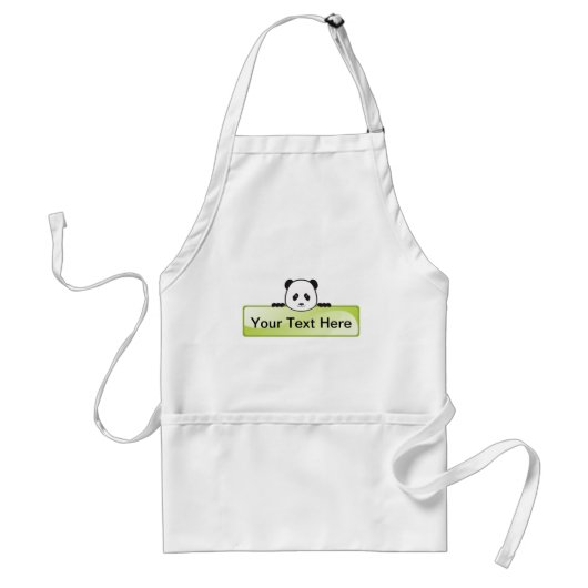 Panda-Banner Schürze (Vorne)