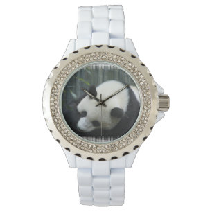 Panda-Bär Armbanduhr
