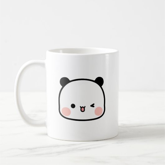 Panda Bär, Bubu und Dudu, Gesichtsblase Kaffeetasse (Links)