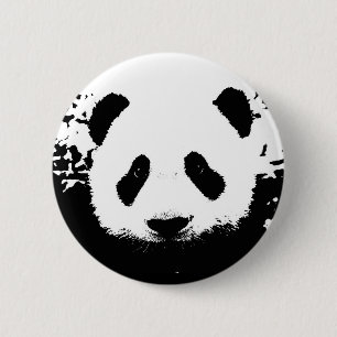 Panda-Bär Button