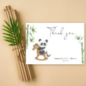 Panda Bär danke Babydusche