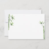 Panda Bär danke Babydusche (Rückseite)