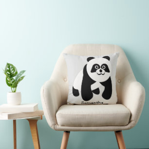 Panda Bär Design individuell gestaltet Kissen
