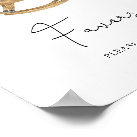 Panda Bär - Favoriten Poster (Ecke)