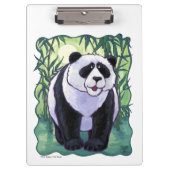 Panda-Bär Geschenke & Accessoires Klemmbrett (Vorderseite)